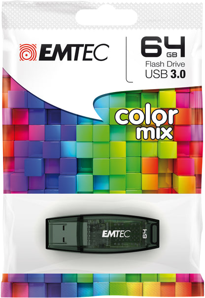Clé usb 64gb - design coloré et pratique