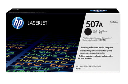 Cartouche toner HP 507a - noir, 5500 pages