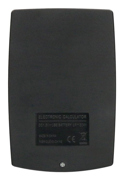 Calculatrice poche 8 chiffres noir