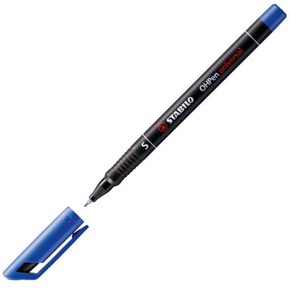 Feutre permanent pointe superfine bleu - STABILO SWAN