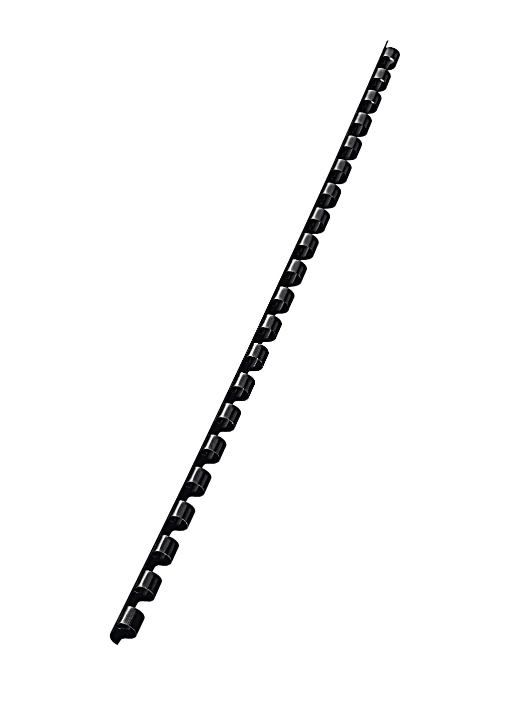 Baguette de reliure 6mm-noir -boite de 100