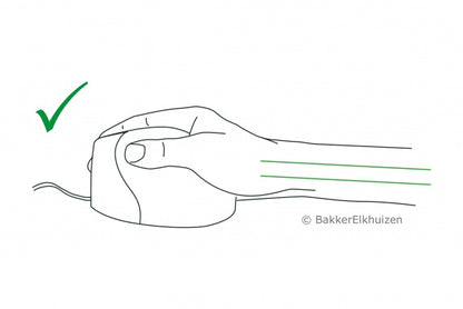 Souris verticale sans fil - ergonomie et confort