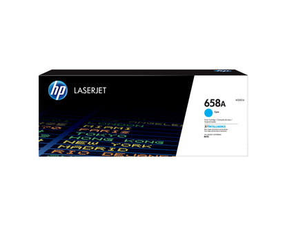 Cartouche toner HP cyan 658a - 6000 pages