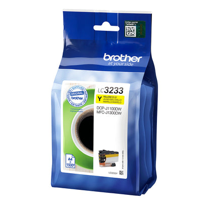 Cartouche d'encre Brother jaune LC3233ye - 1500 pages