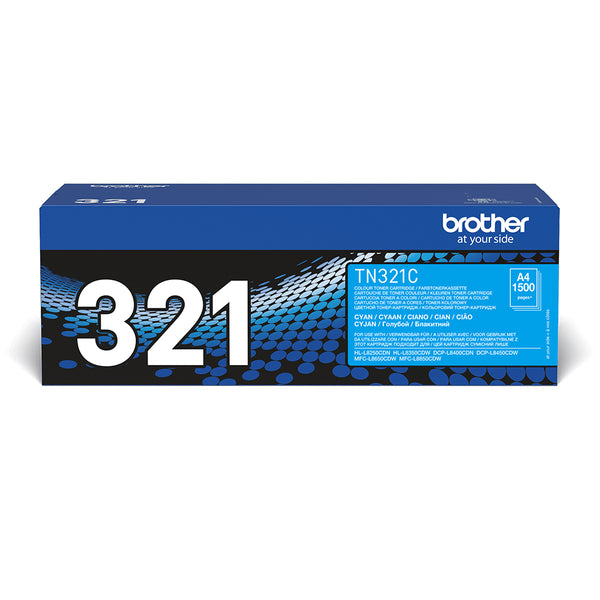 Cartouche toner Brother cyan tn-321c - 1500 pages