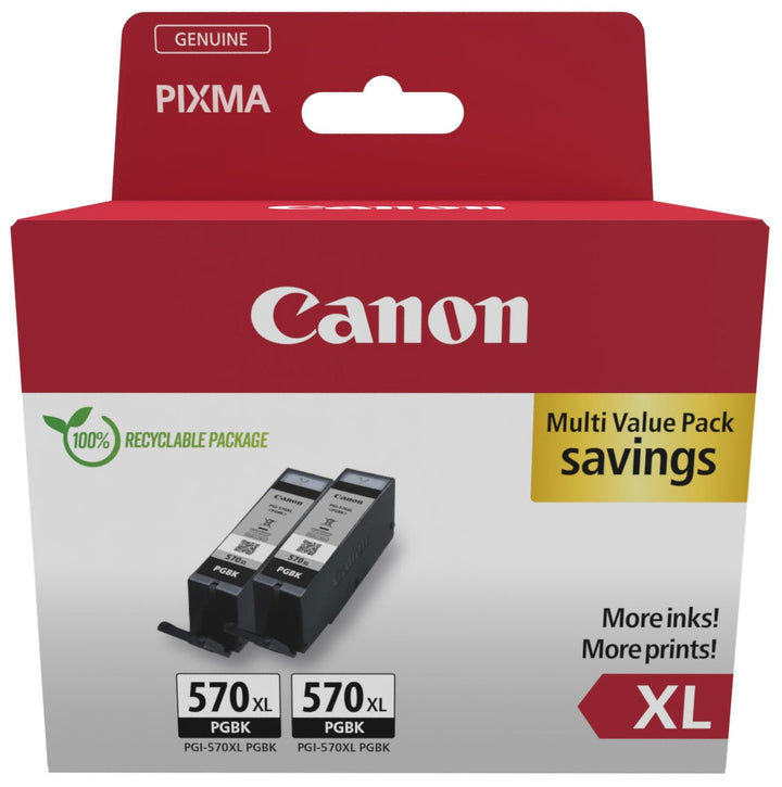 Cartouche d'encre Canon xl - pack double haute capacité