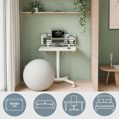 Petit bureau assis debout 80x60cm