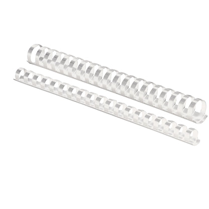Reliure plastique 6mm blanc -