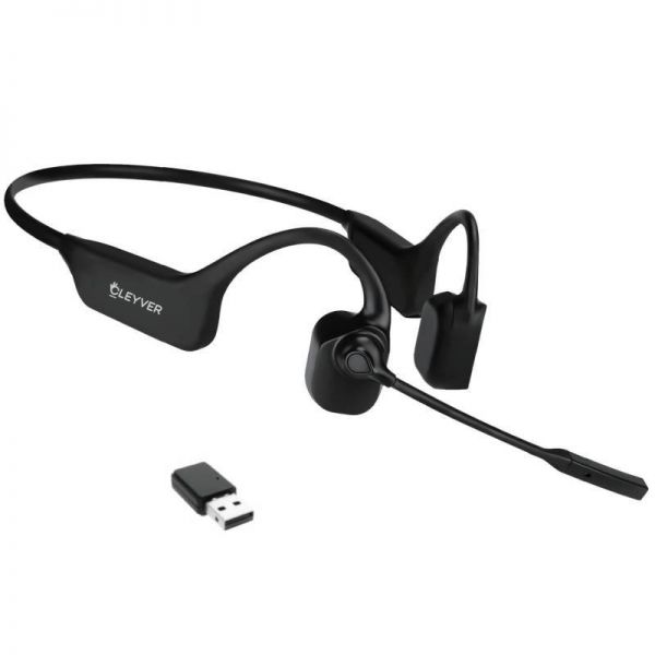 Casque conduction osseuse cleyver