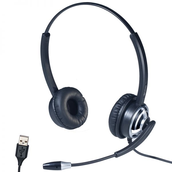 Micro-Casque Duo HC65 - Connexion USB Polyvalente