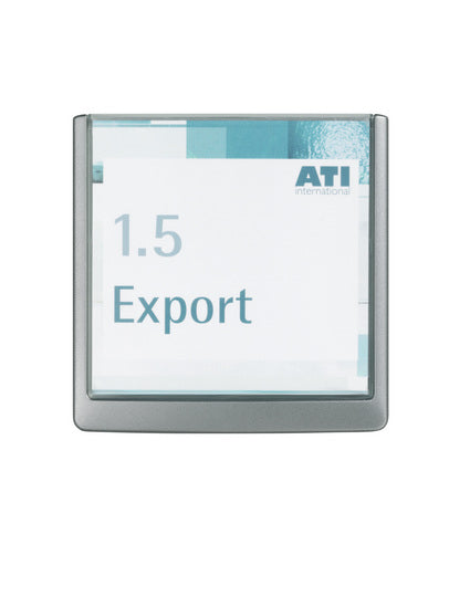 Plaque de porte  149x148,5 mm - design moderne