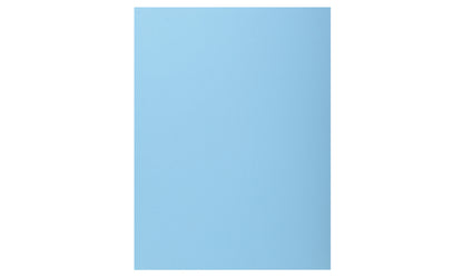 Chemise 1 rabat lateral 160g bleu -paquet de 100