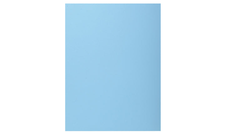 Chemise 1 rabat lateral 160g bleu -paquet de 100