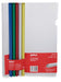 baguette à relier A4 avec couvertures couleurs assorties-lot de 5