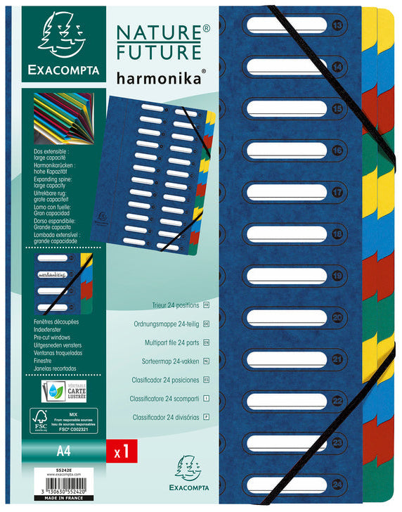Trieur fenetre 24 compartiments assorti