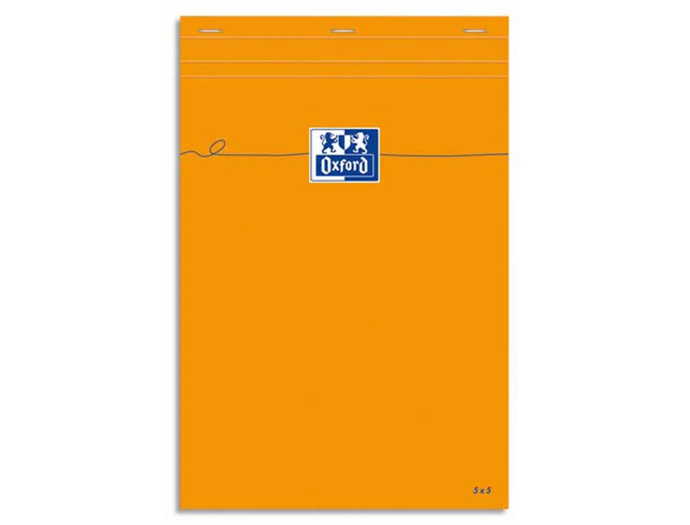 Bloc oxford orange 210X315 160pages  Perforés -seyes