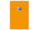 Bloc oxford orange 210X315 160pages  Perforés -seyes