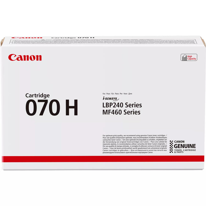 Cartouche toner Canon  070bk - rendement 10 200 pages