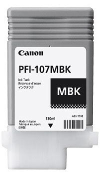 Cartouche Canon PFI-107MBK Noir Mat 130ml