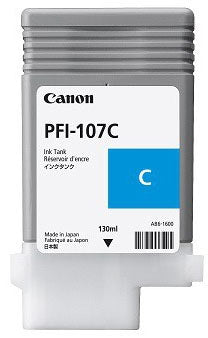 Cartouche d'encre Canon pfi-107c 130ml - cyan