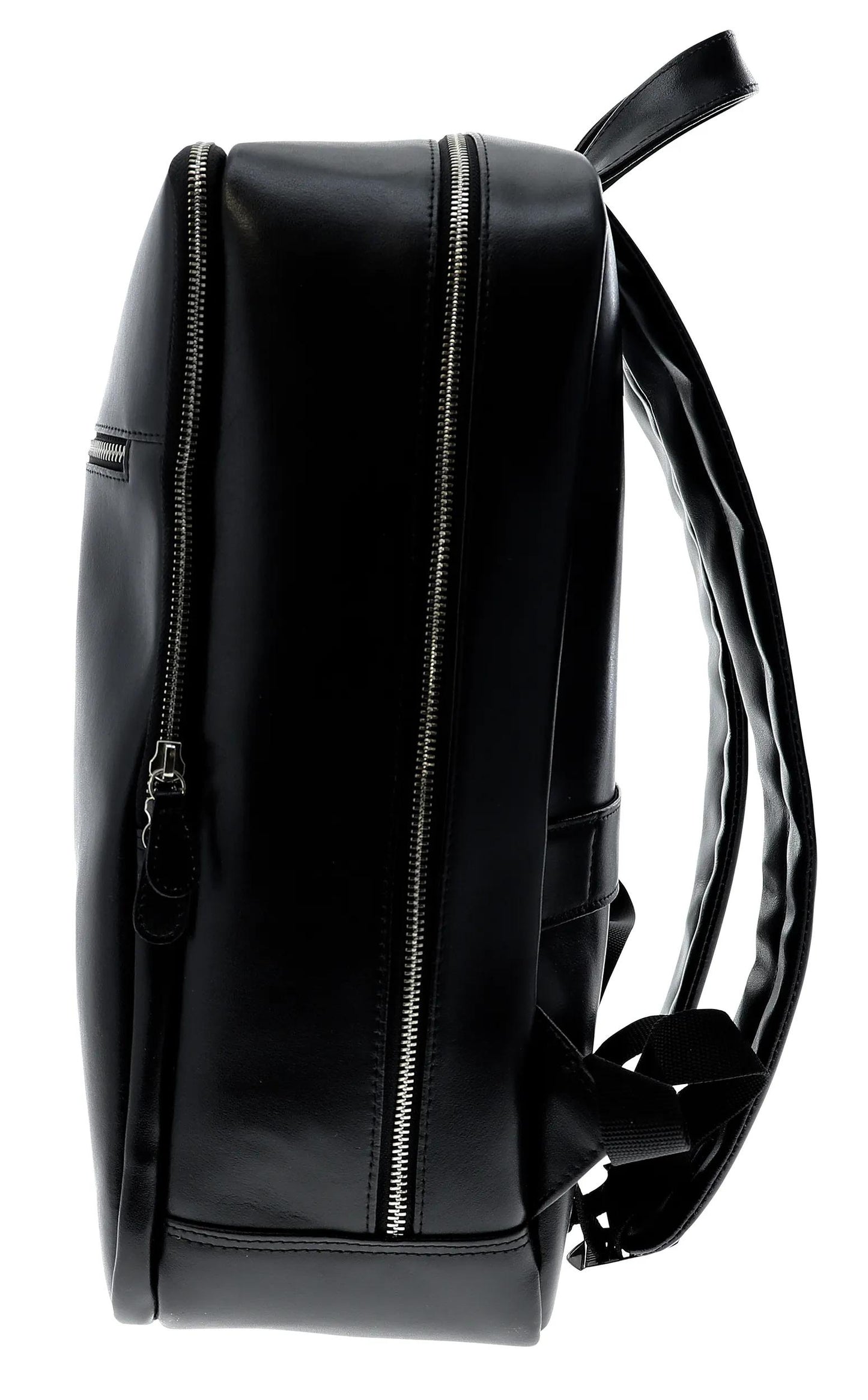 Sac à dos ordinateur - cuir noir, 15.6"