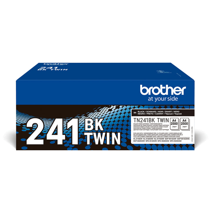Pack toner noir tn241 - 2x2500 pages