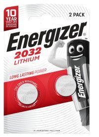 Pile CR2032 3V - Longue Durée et Fiabilité-blister de 2