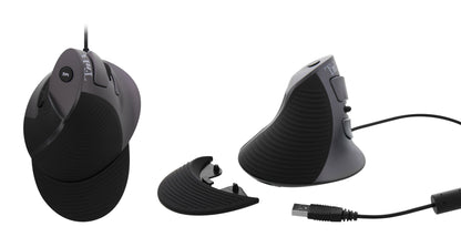 Souris ergonomique verticale - confort optimal usb