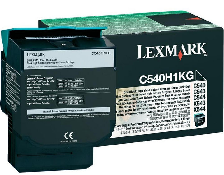 Toner Lexmark C540H1KG - 2500 pages-noir