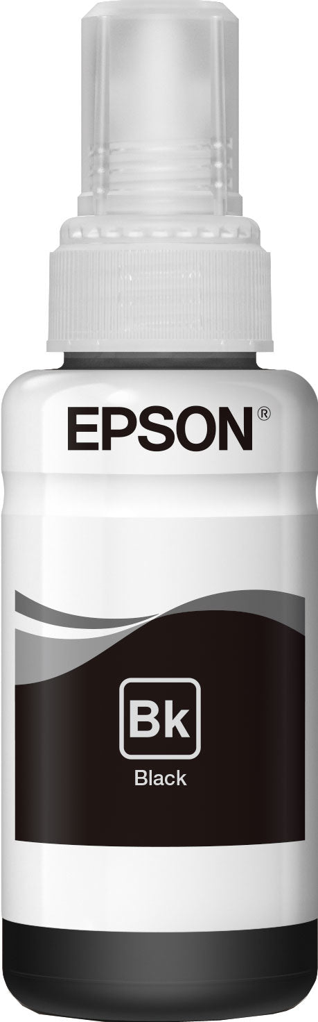 Cartouche d'encre Epson ET-T6641 noire 70ml - impressions économiques