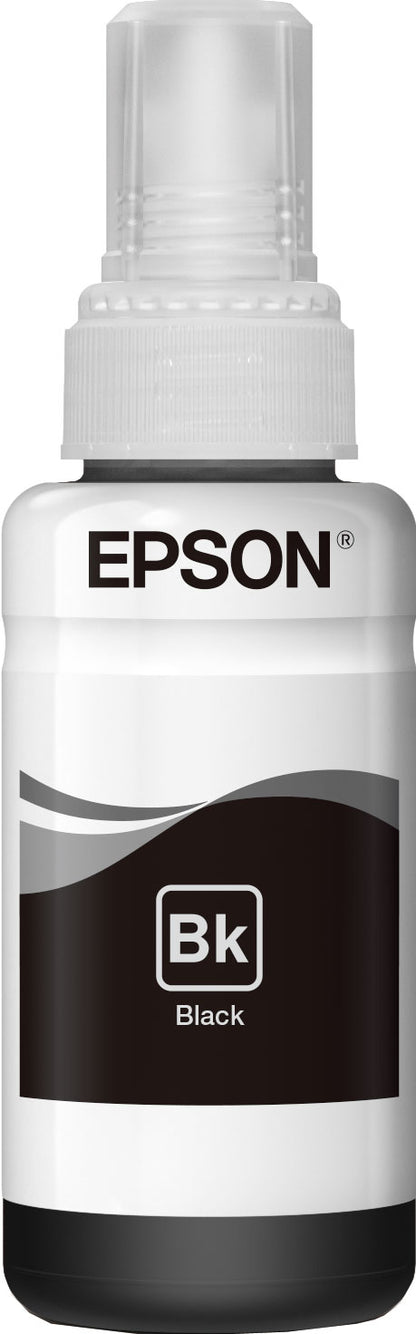 Cartouche d'encre Epson ET-T6641 noire 70ml - impressions économiques