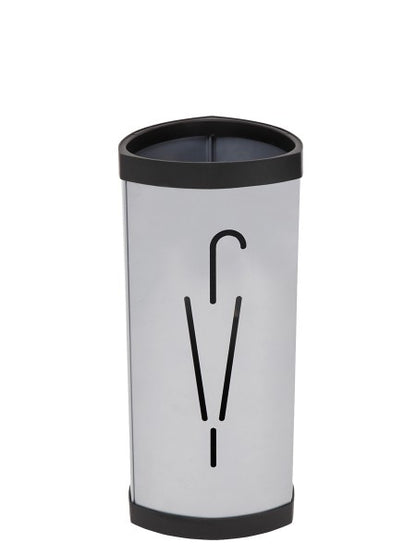 Porte-parapluie acier - gris