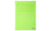 Pochettes coins fenetre 120g vert paquet 25