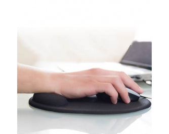 Tapis de souris ergonomique avec repose-poignets - Noir