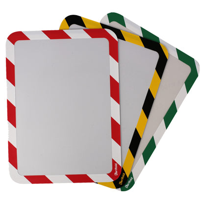 Pochette d'affichage A4 " interdiction" -dos magnétique  -lot de 2