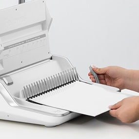 Perforelieur 3 fonctions en 1 lyra Fellowes
