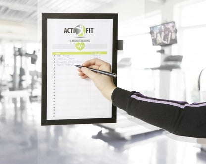 Porte-Affiche Duraframe Note Adhésif Noir