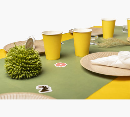 Assiette carton 23cm p/20 kraft