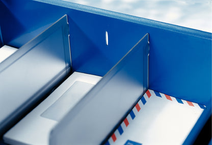 Corbeille à courrier Jumbo A3 noire - Polyvalence et capacité