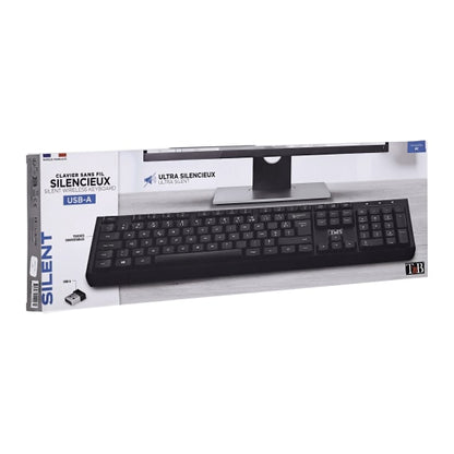 Clavier Sans Fil AZERTY - Silence et Confort