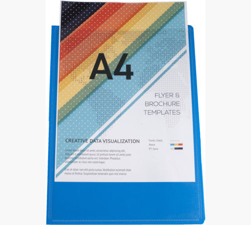 Protège document personnalisable kreacover 80 vues opaque
