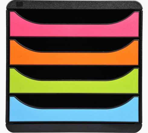 Module de classement bigbox 4 tiroirs -arlequin