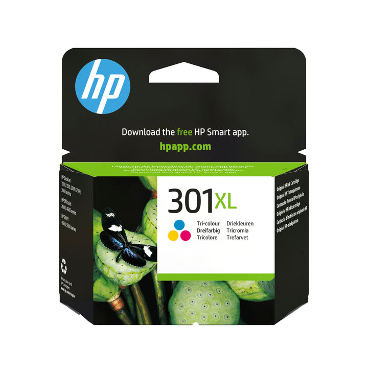 Cartouche d'encre HP 301xl - tricolore haute capacité