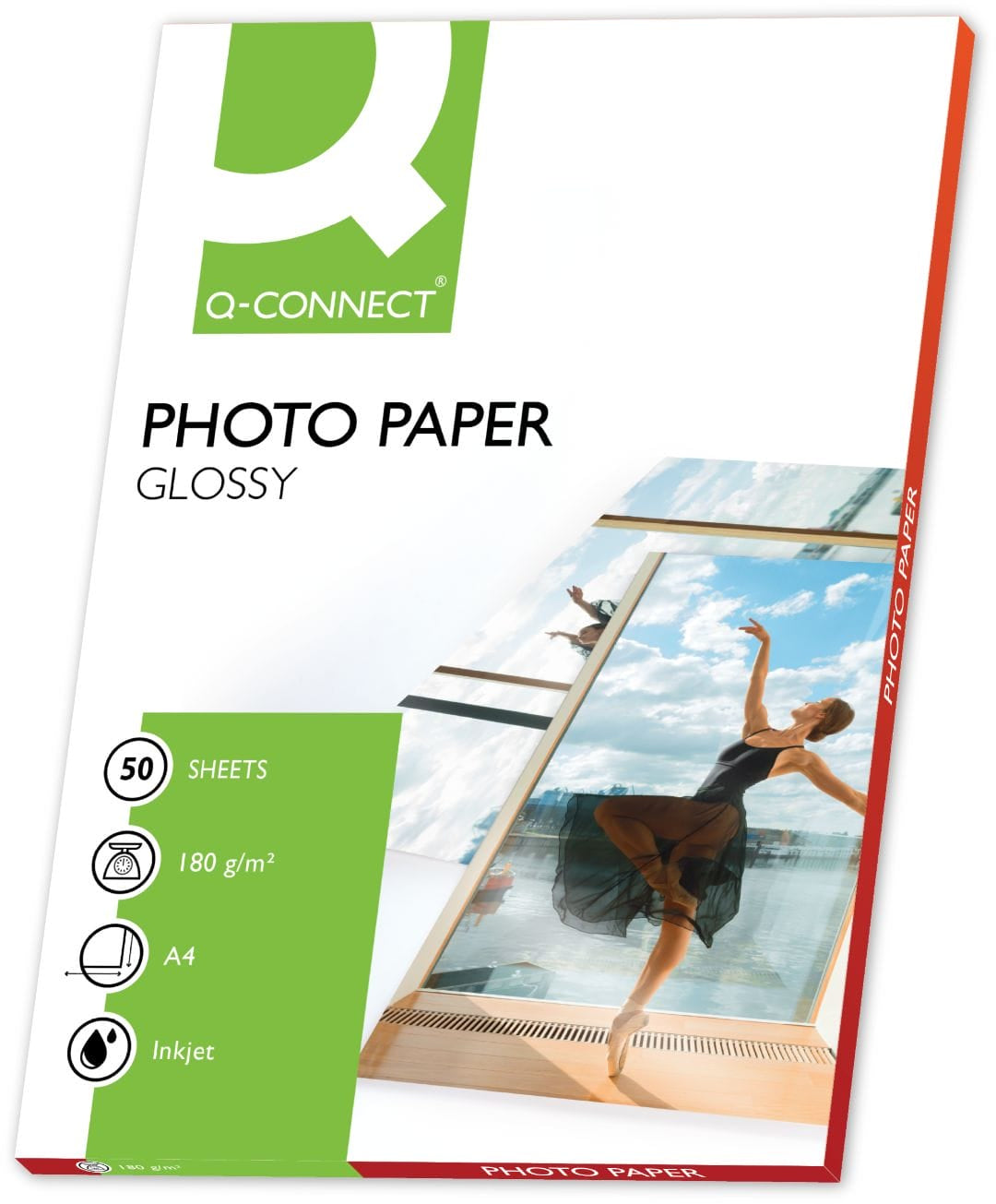 Papier photo brillant a4 - 180g/m², 50 feuilles