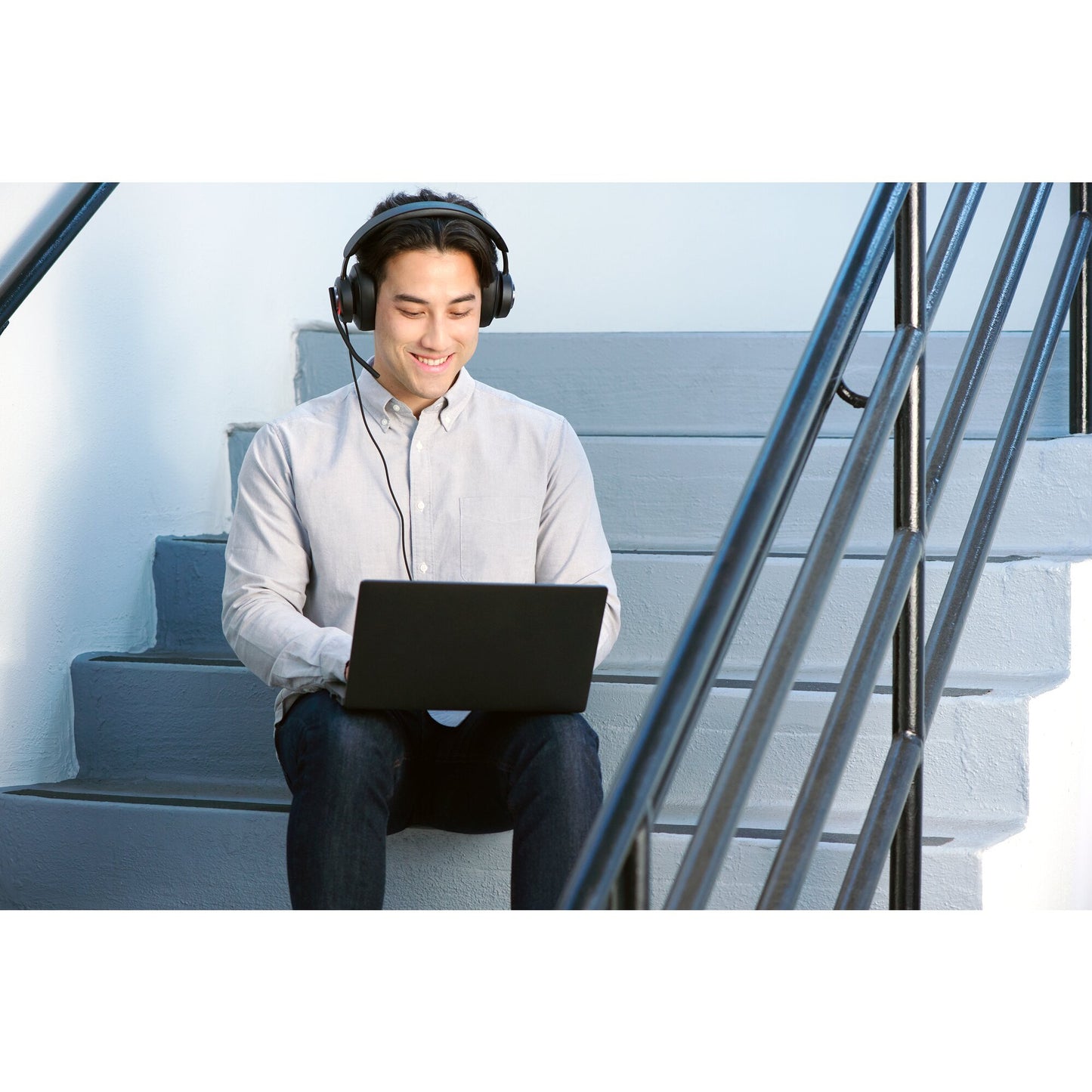Micro-casque USB-C H2000 - Confort et Productivité