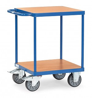 Servante 600 kg - 2 Plateaux 600x600 mm, Charge 500 kg