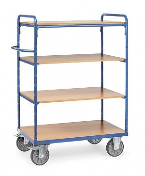 Chariot 4 Plateaux - Charge 600 kg, Dimensions 1200x800 mm