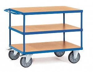 Chariot de transport 600 kg - 3 plateaux robustes
