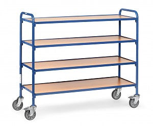 Chariot de transport - Capacité 250 kg, 4 roues