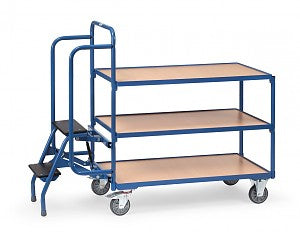 Chariot de Transport 3 Plateaux - Charge 250 kg